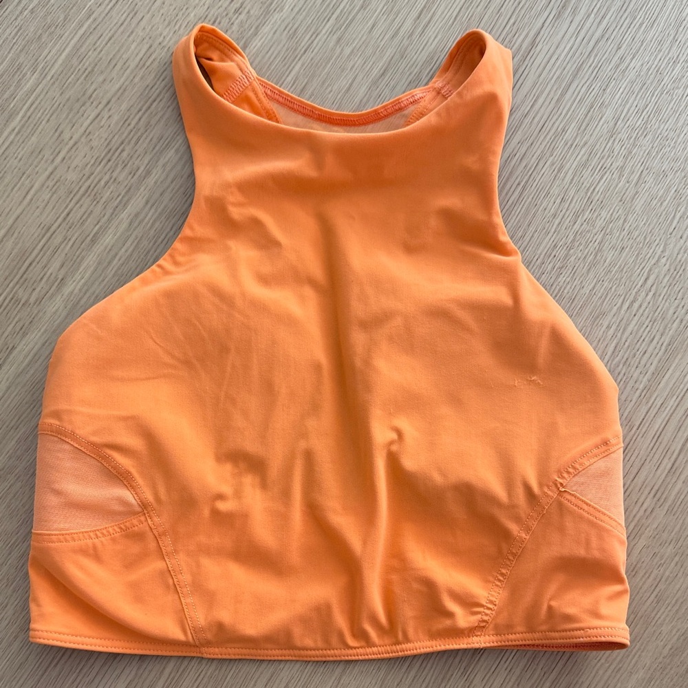 lululemon athletica Orange Tank Top